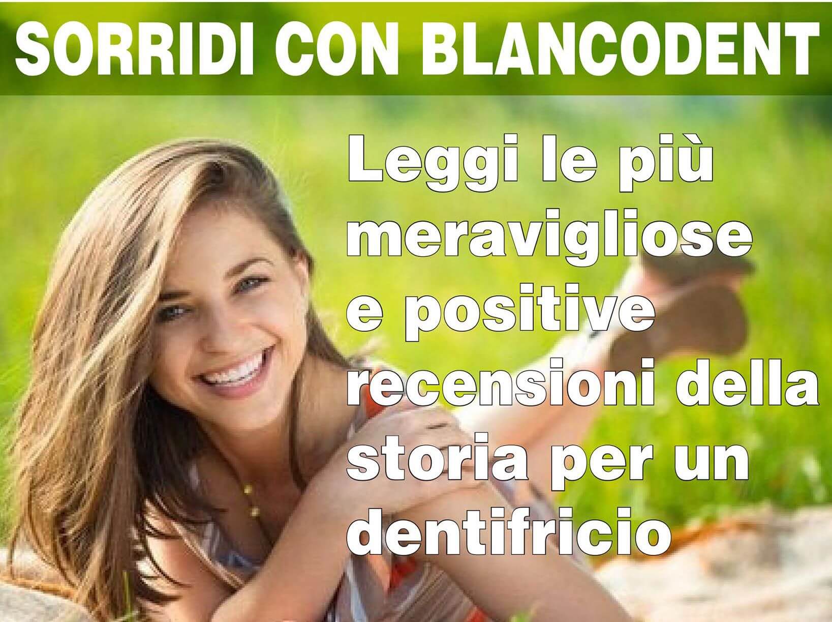 Sorridi con Blancodent, il dentifricio in polvere naturale.