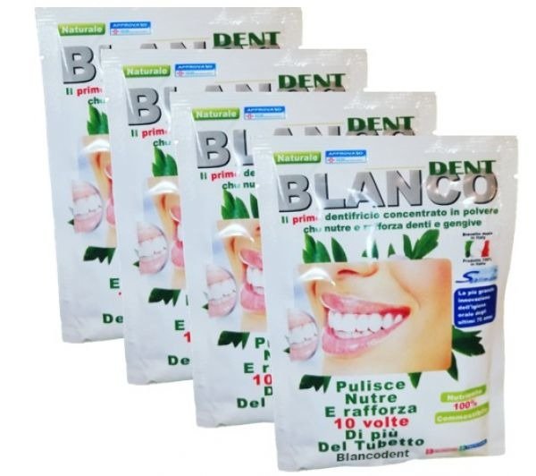 4 Ricariche Blancodent