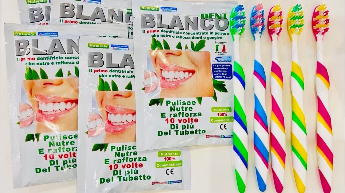 5 buste ricarica 5 spazzolini consigliati dai nostri dentisti
